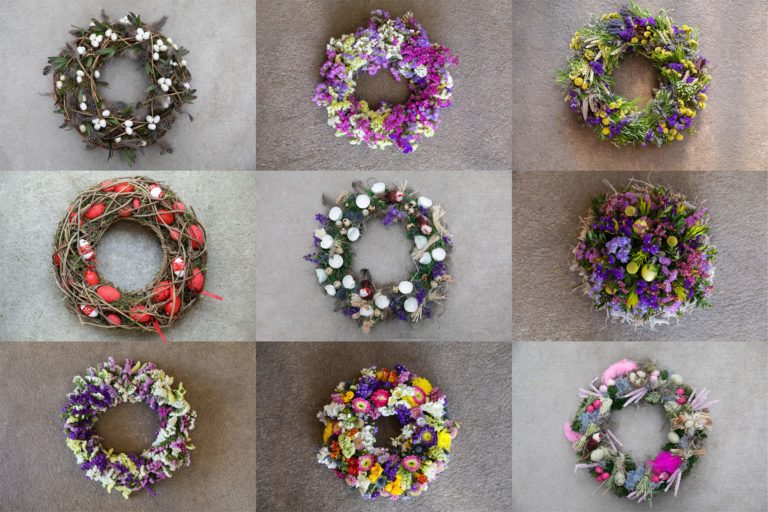 This Year's Top Spring Wreaths for the Front Door - Kelley Nan